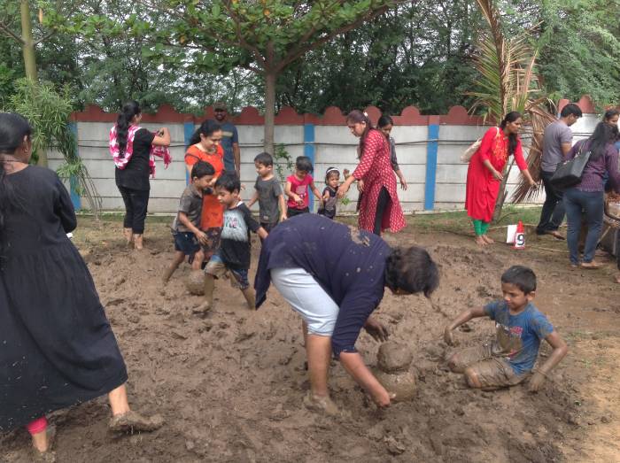 International Mud day celebration Mad over mud - 2022 - bhusawal